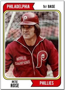 Pete Rose, Philadelphia Phillies (1981 baseball card)